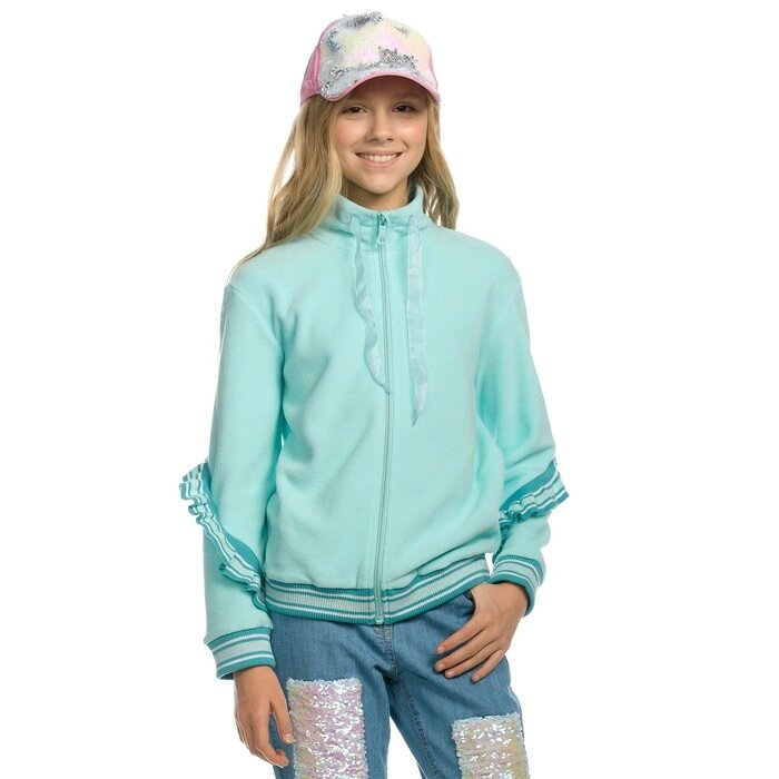 Куртка для девочек, рост 116 см, цвет бирюза от компании Интернет-гипермаркет «MOLL» - фото 1