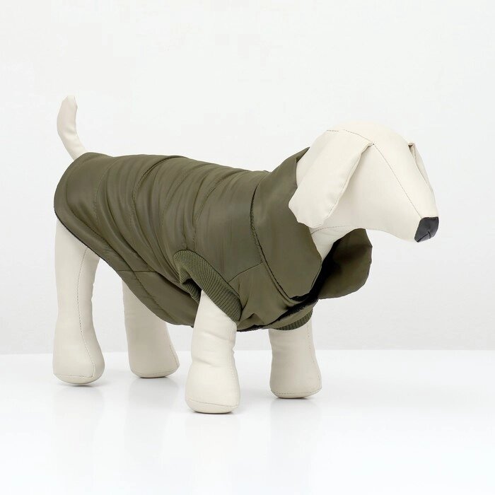 Куртка для собак "Прятки", размер L, зелёная от компании Интернет-гипермаркет «MOLL» - фото 1