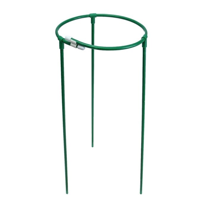 Кустодержатель, d = 30 см, h = 70 см, ножка d = 1 см металл, зелёный, троеножка от компании Интернет-гипермаркет «MOLL» - фото 1