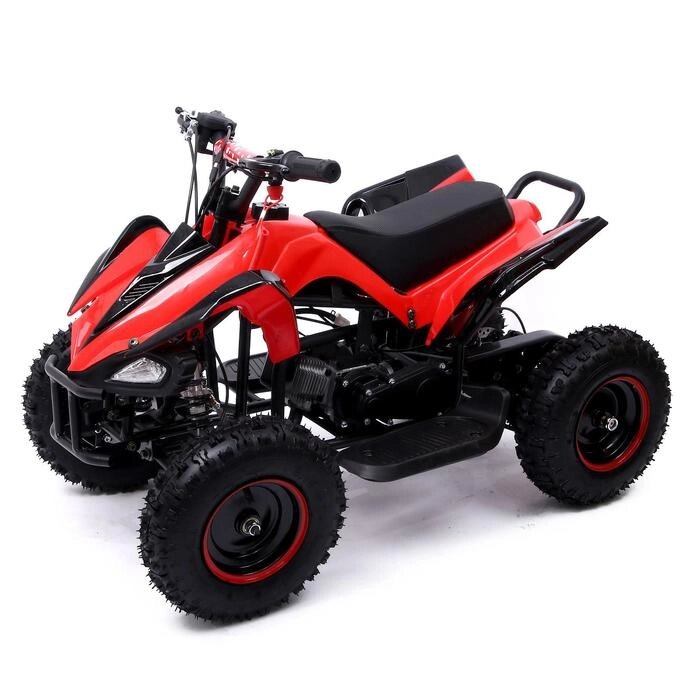 Квадроцикл бензиновый ATV R6.40 - 49cc, цвет красный от компании Интернет-гипермаркет «MOLL» - фото 1
