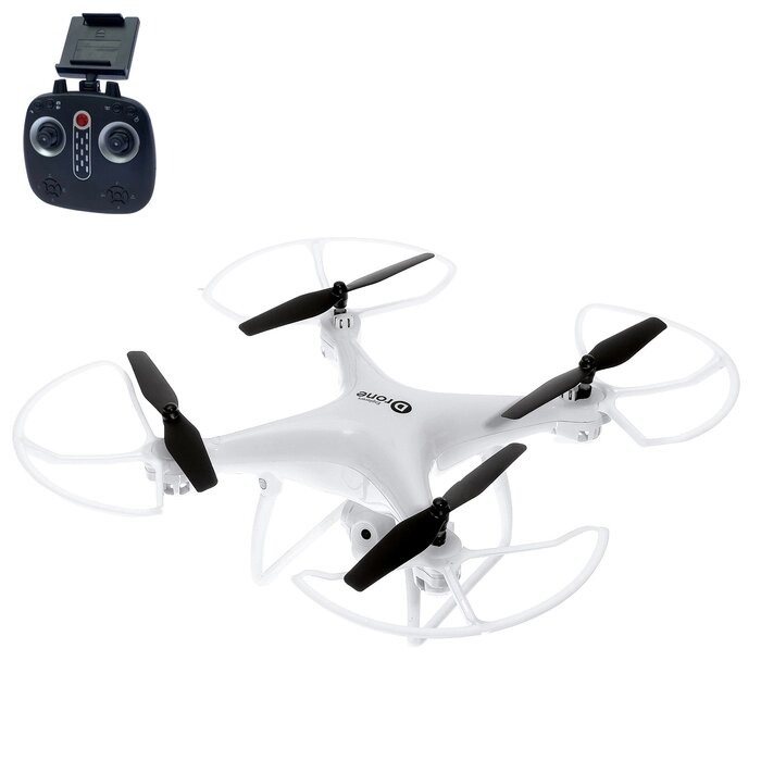 Квадрокоптер DRONE, камера 2,0 Mpx, регулировка камеры, передача изображения, барометр от компании Интернет-гипермаркет «MOLL» - фото 1