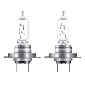 Лампа автомобильная Osram Night Breaker Silver +100%H7, 12В, 55Вт, 2 шт, 64210NBS-HCB