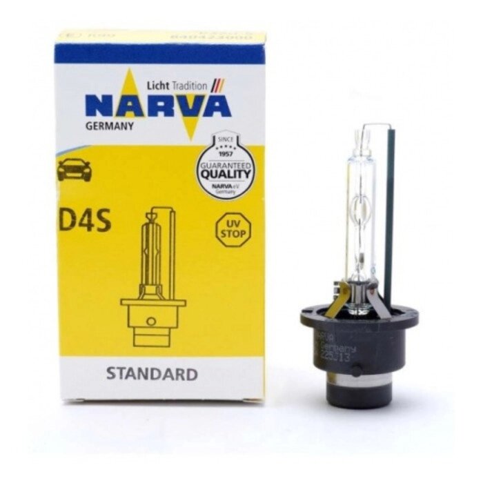 Лампа ксеноновая NARVA, D4S, 42V-35 Вт, 4300K от компании Интернет-гипермаркет «MOLL» - фото 1