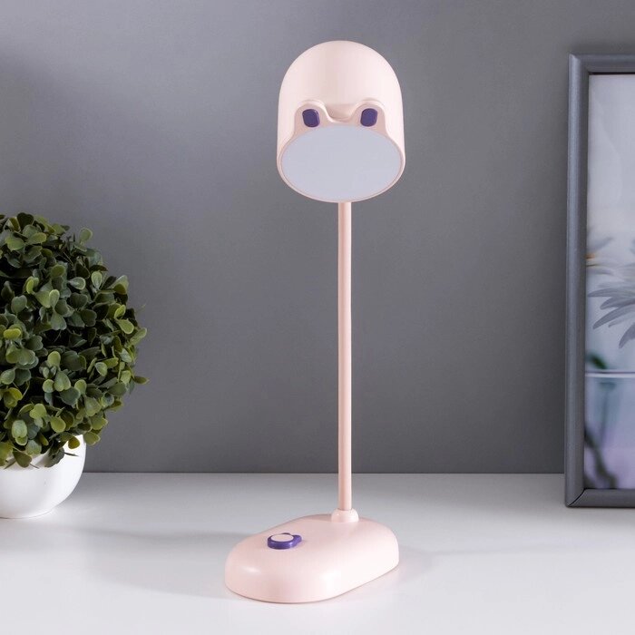 Лампа настольная "Мими" LED 3Вт диммер USB  розовый 8х12,5х32 см от компании Интернет-гипермаркет «MOLL» - фото 1