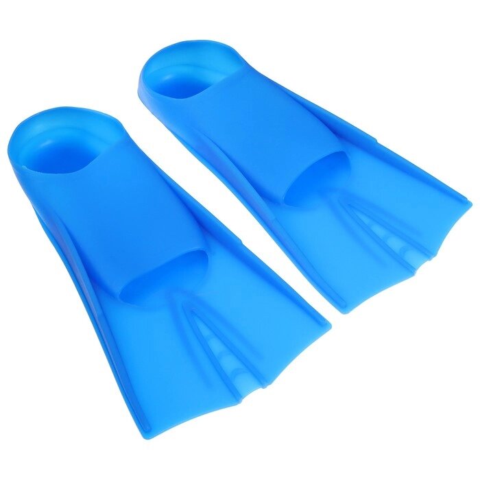 Ласты для плавания размер 30-32, цвет синий от компании Интернет-гипермаркет «MOLL» - фото 1
