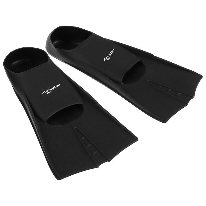Ласты для плавания, размер 42-44, цвет черный от компании Интернет-гипермаркет «MOLL» - фото 1