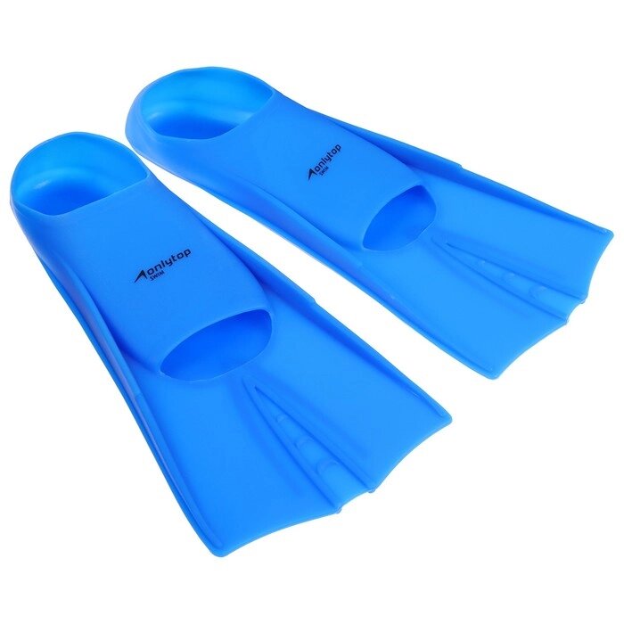 Ласты для плавания, размер 42-44, цвет синий от компании Интернет-гипермаркет «MOLL» - фото 1