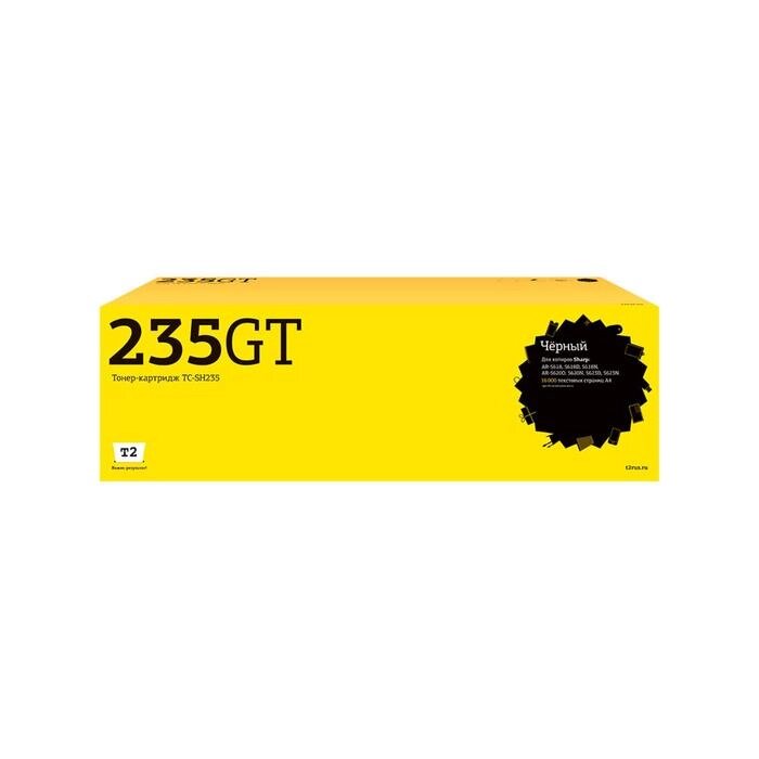 Лазерный картридж T2 TC-SH235GT (MX-235GT/MX235GT/235GT) для принтеров Sharp, черный от компании Интернет-гипермаркет «MOLL» - фото 1