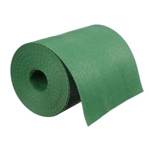 Лента бордюрная, 0.2 10 м, толщина 1.2 мм, пластиковая, зелёная, Greengo