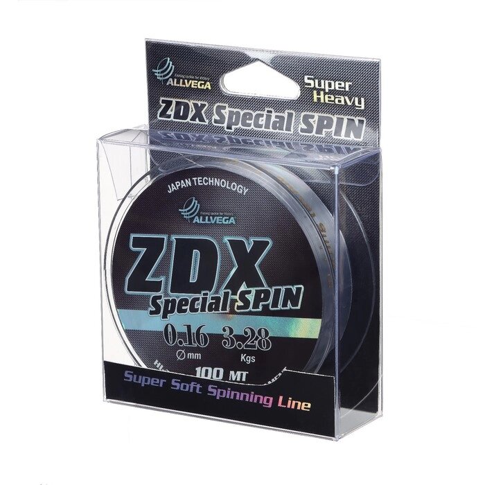Леска "ALLVEGA" ZDX Special spin 0.16 100м от компании Интернет-гипермаркет «MOLL» - фото 1