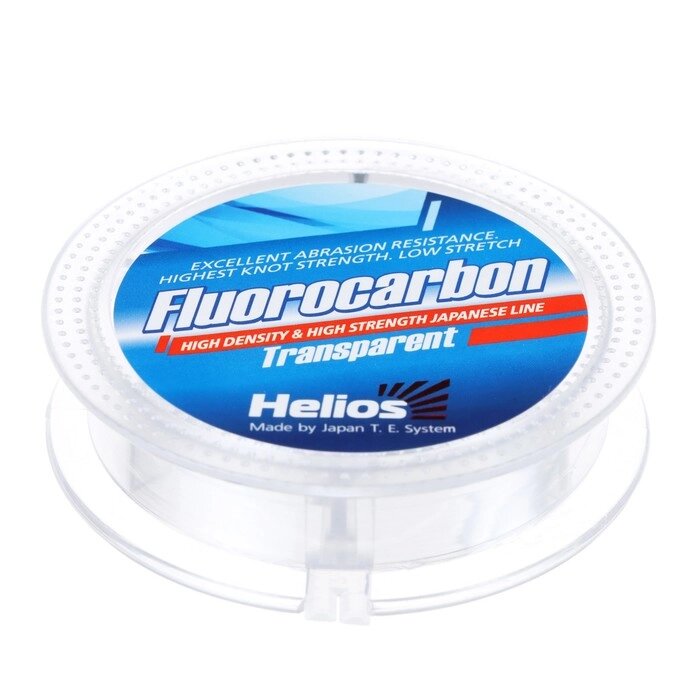 Леска Helios Transparent, флюорокарбон, d=0.15, 50 м, HS-FCT 15/50 от компании Интернет-гипермаркет «MOLL» - фото 1