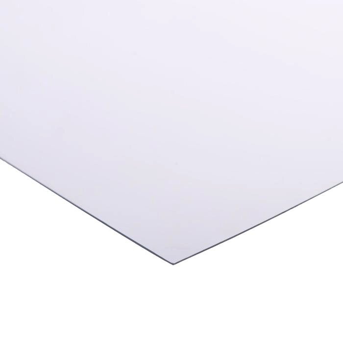 Лист ПЭТ-А, толщина 0,5 мм, 1,25  2,05 м, прозрачный от компании Интернет-гипермаркет «MOLL» - фото 1