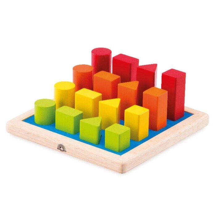 Логическая игрушка "Геометрические фигуры" от компании Интернет-гипермаркет «MOLL» - фото 1