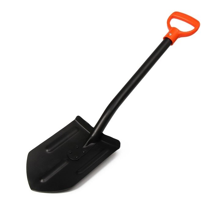 Лопата автомобильная, металлический черенок, с ручкой, "Копанец-Авто" от компании Интернет-гипермаркет «MOLL» - фото 1