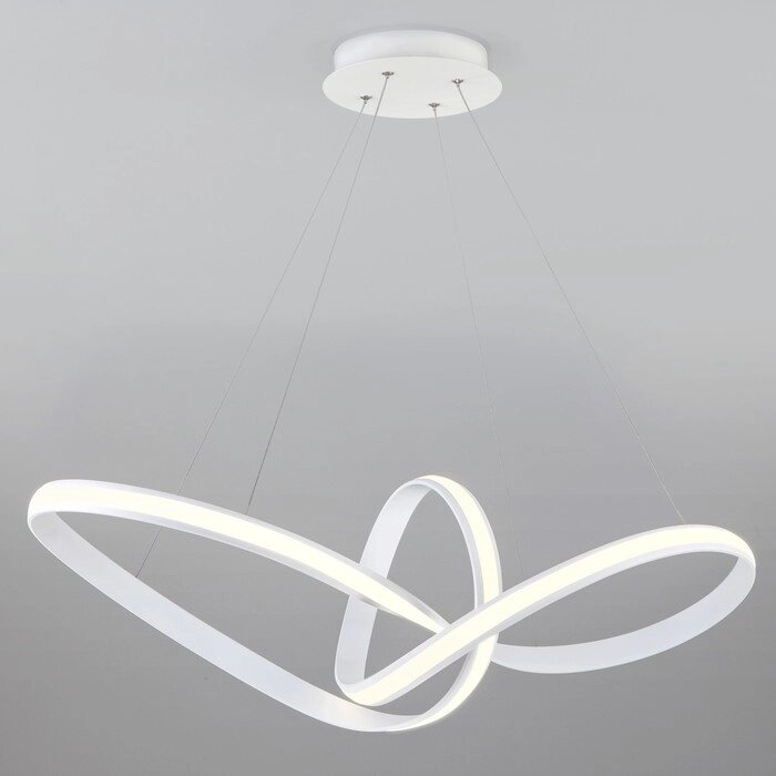 Люстра Kink, 42Вт LED, 4200К, 2100лм, цвет белый от компании Интернет-гипермаркет «MOLL» - фото 1
