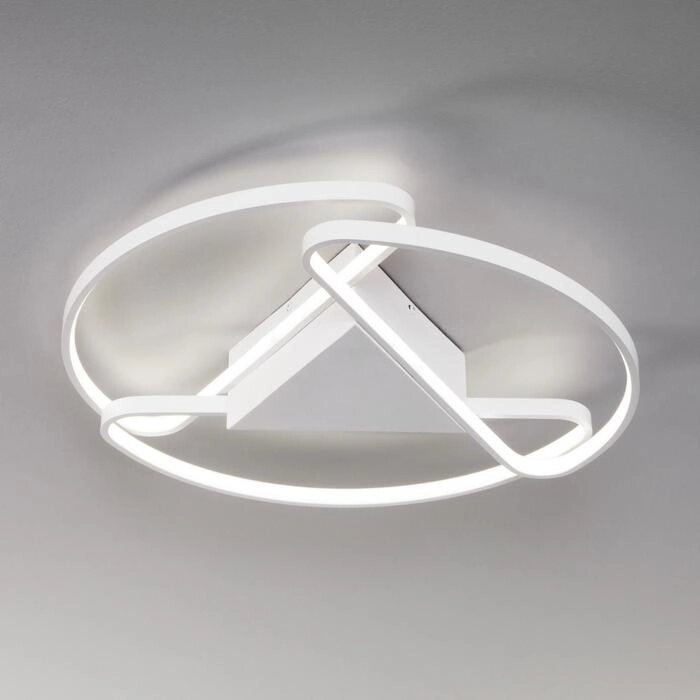 Люстра Kristo, 126Вт LED, 10080лм, 3300-6500К, цвет белый, с ПДУ от компании Интернет-гипермаркет «MOLL» - фото 1