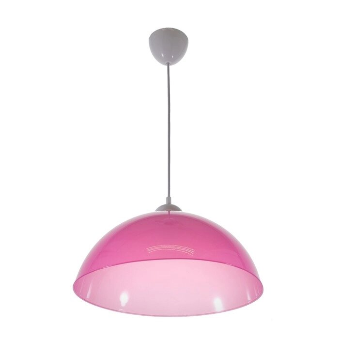 Люстра подвес "Сафари 2" 1 лампа 15W E27 розовый от компании Интернет-гипермаркет «MOLL» - фото 1