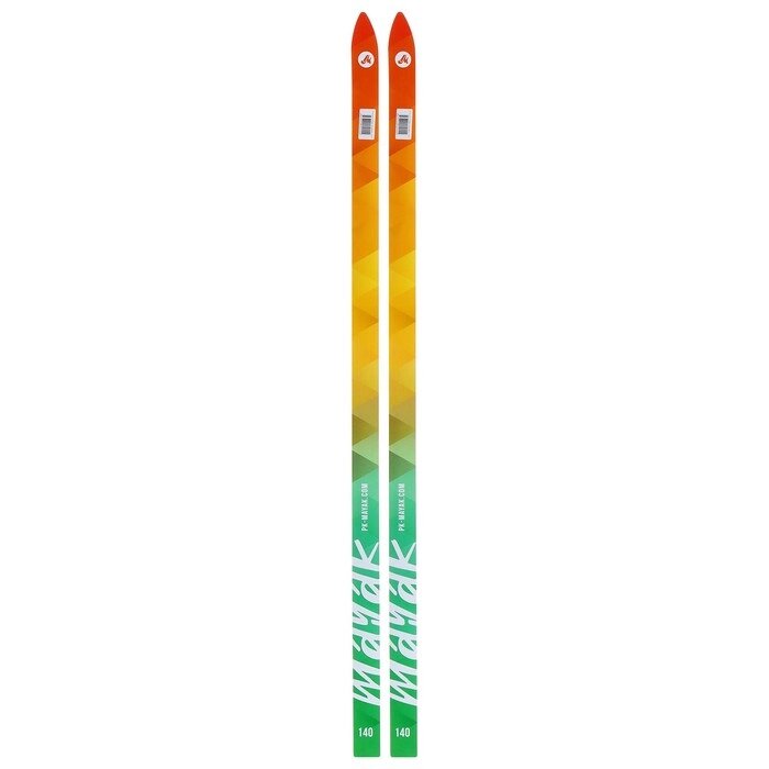 Лыжи детские деревянные " Стрела " 140 см, цвета микс от компании Интернет-гипермаркет «MOLL» - фото 1