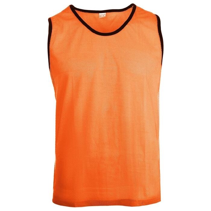Манишка футбольная, размер L, цвет оранжевый от компании Интернет-гипермаркет «MOLL» - фото 1