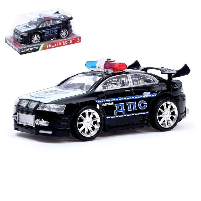 Машина инерционная "Полицейская гонка", цвета МИКС от компании Интернет-гипермаркет «MOLL» - фото 1