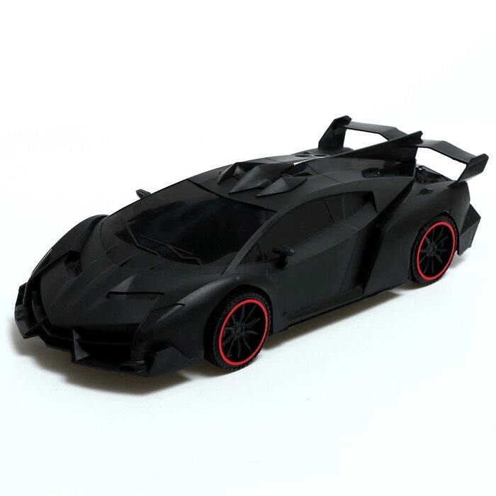 Машина инерционная "Супер скорость", цвет чёрный от компании Интернет-гипермаркет «MOLL» - фото 1