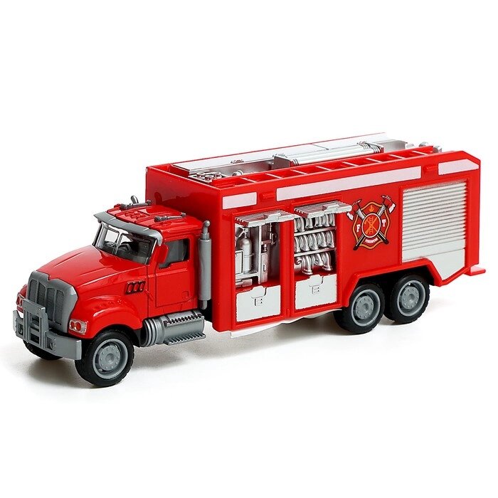 Машина металлическая "Пожарная служба", МИКС от компании Интернет-гипермаркет «MOLL» - фото 1