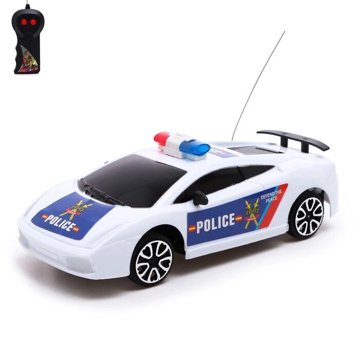 Машина радиоуправляемая "Полицейский патруль", работает от батареек, МИКС от компании Интернет-гипермаркет «MOLL» - фото 1