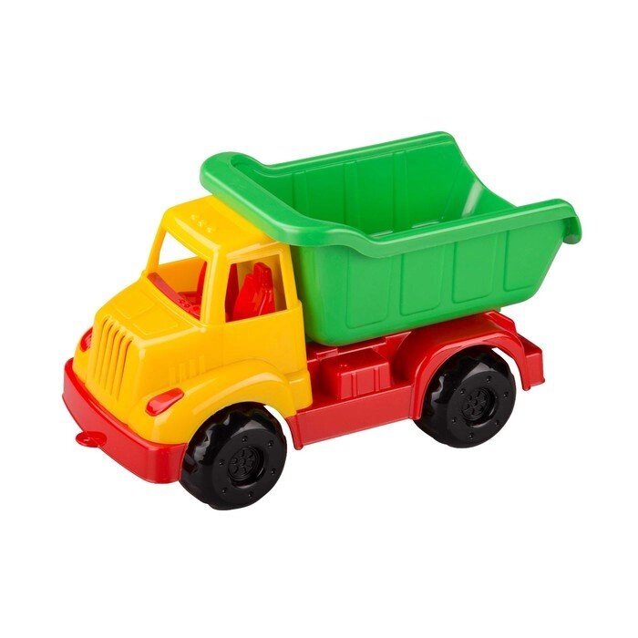Машинка детская "Самосвал мини", жёлтый от компании Интернет-гипермаркет «MOLL» - фото 1