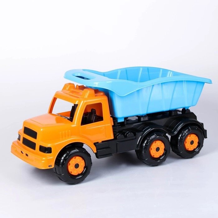 Машинка детская "Самосвал", оранжевая от компании Интернет-гипермаркет «MOLL» - фото 1