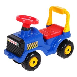 Машинка детская "Трактор", цвет синий