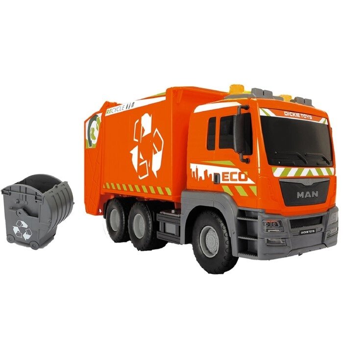 Машинка мусоровоз MAN, 55 см, световые и звуковые эффекты от компании Интернет-гипермаркет «MOLL» - фото 1