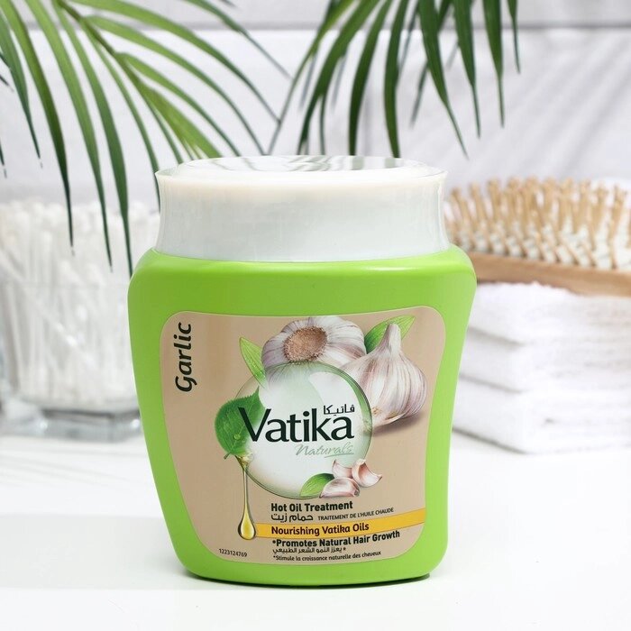Маска для волос Dabur Vatika Garlic для ломких и выпадающих волос, 500 г от компании Интернет-гипермаркет «MOLL» - фото 1