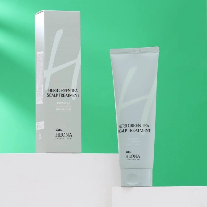 Маска для волос HEONA с экстрактом зеленого чая, 250мл от компании Интернет-гипермаркет «MOLL» - фото 1