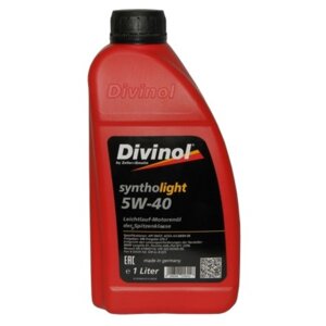 Масло моторное DIVINOL Syntholight 5w-40, 1 л