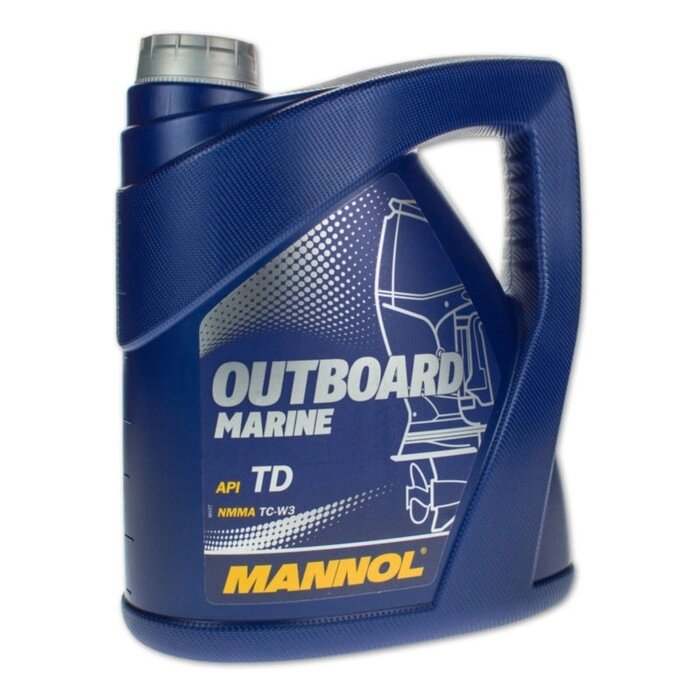Масло моторное MANNOL 2T п/с Outboard Marine, 4 л от компании Интернет-гипермаркет «MOLL» - фото 1