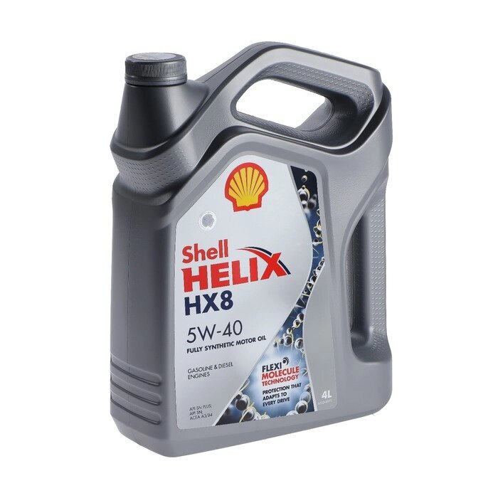 Масло моторное Shell Helix HX8 5W-40, 550040295, 4 л от компании Интернет-гипермаркет «MOLL» - фото 1