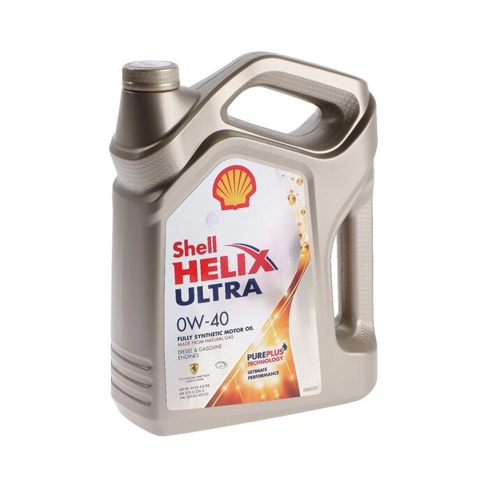 Масло моторное Shell Helix ULTRA 0W-40, 550040759, 4 л от компании Интернет-гипермаркет «MOLL» - фото 1