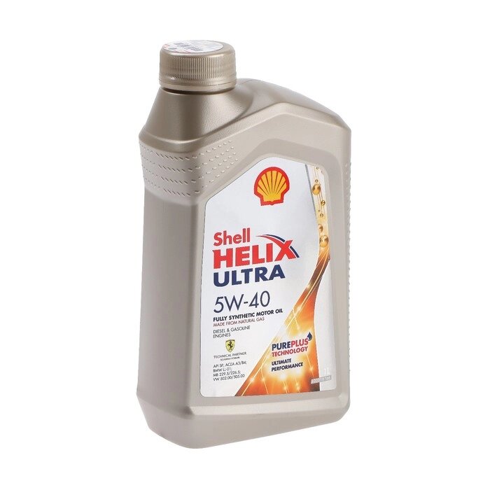 Масло моторное Shell Helix ULTRA 5W-40, 550040754, 1 л от компании Интернет-гипермаркет «MOLL» - фото 1