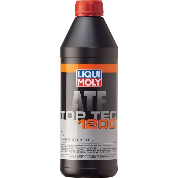 Масло трансмиссионное Liqui Moly для АКПП Top Tec ATF 1200, 1 л от компании Интернет-гипермаркет «MOLL» - фото 1
