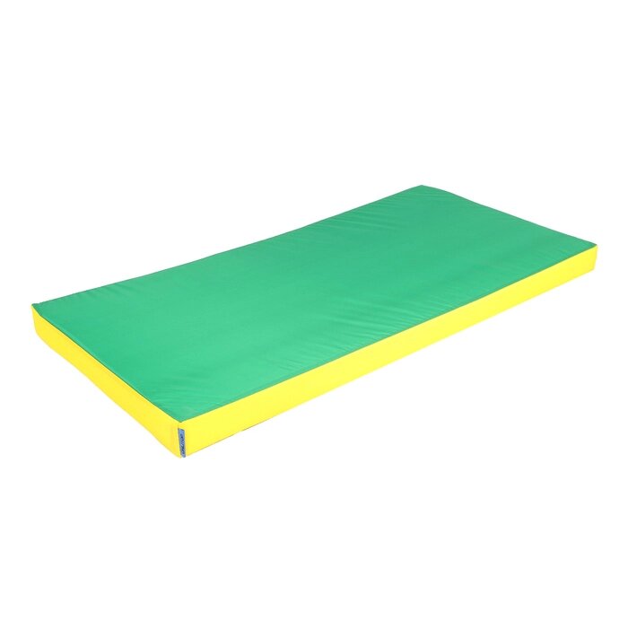 Мат 100 х 50 х 6 см, oxford, цвет жёлтый/зелёный от компании Интернет-гипермаркет «MOLL» - фото 1