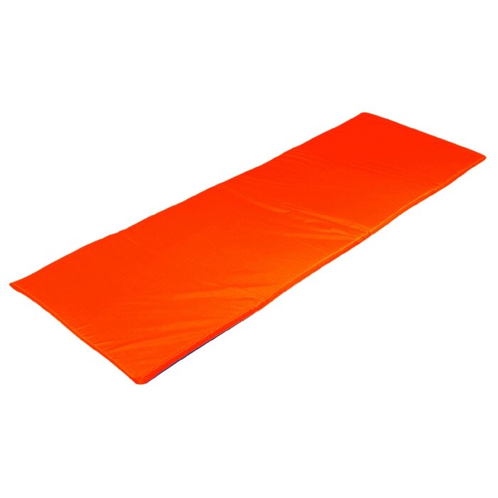 Мат мягкий, oxford, 145х52х2 см, цвет синий/оранжевый от компании Интернет-гипермаркет «MOLL» - фото 1