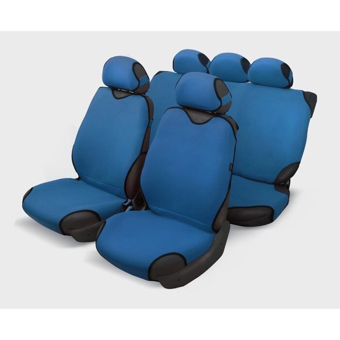 Майки на сиденья Sprint Полный, темно-синий, 4+5 от компании Интернет-гипермаркет «MOLL» - фото 1