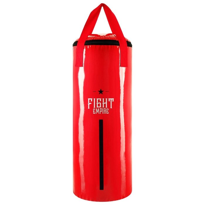 Мешок боксёрский FIGHT EMPIRE, на ленте ременной, красный, 80 см, d=31 см, 25 кг от компании Интернет-гипермаркет «MOLL» - фото 1