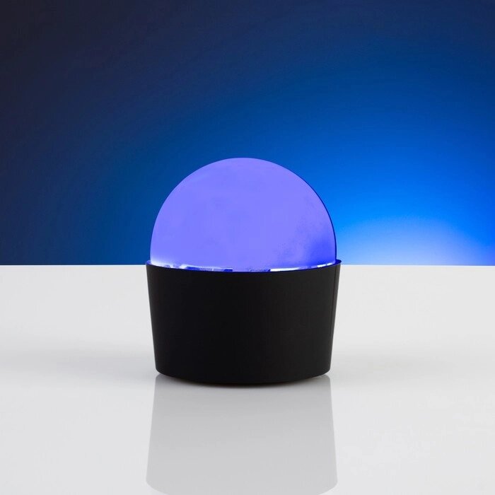 Мини диско шар, d=8 cм, автоматическая смена цвета свечения, реагирует на звук, RGB от компании Интернет-гипермаркет «MOLL» - фото 1