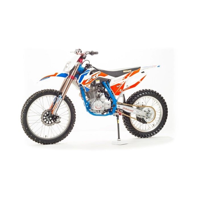 Мотоцикл кросс 250 CRF250, оранжево/синий, 250 см3, 5 скоростей от компании Интернет-гипермаркет «MOLL» - фото 1