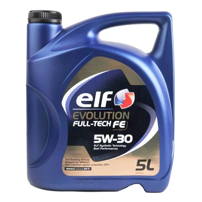 Моторное масло Elf Evolution Fulltech FE 5W-30, 5 л от компании Интернет-гипермаркет «MOLL» - фото 1
