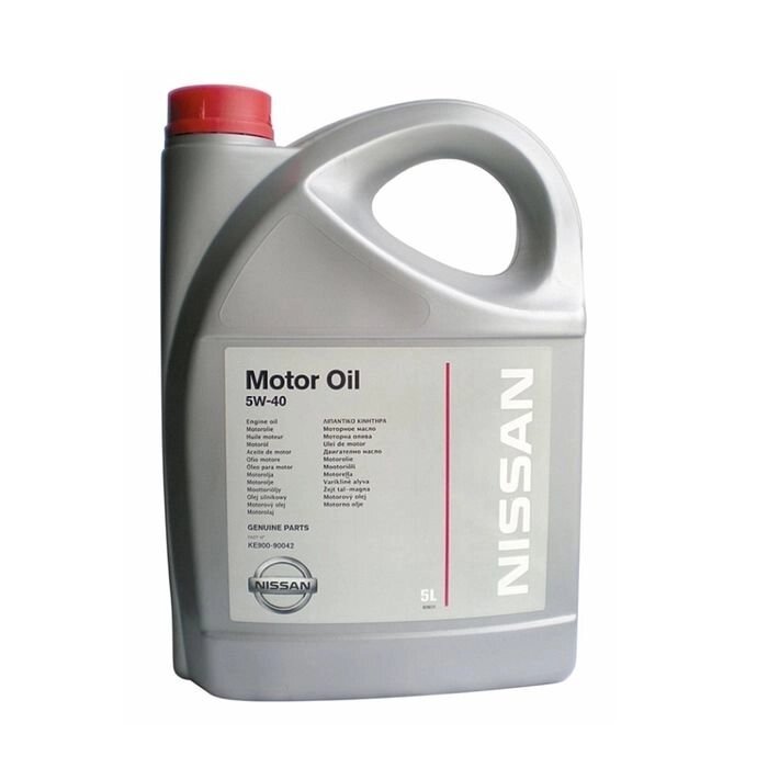Моторное масло NISSAN 5W-40 KE9009-0042R, 5л от компании Интернет-гипермаркет «MOLL» - фото 1