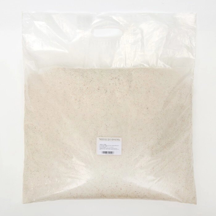 Мраморный песок "Рецепты Дедушки Никиты", отборный, белый, фр 0,5-1 мм , 10 кг от компании Интернет-гипермаркет «MOLL» - фото 1