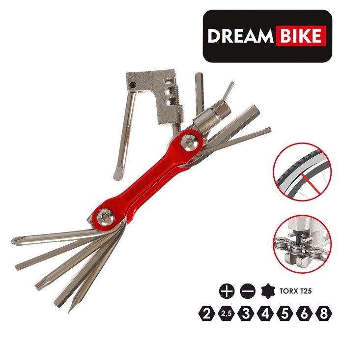 Мультиключ для велосипеда, Dream Bike от компании Интернет-гипермаркет «MOLL» - фото 1