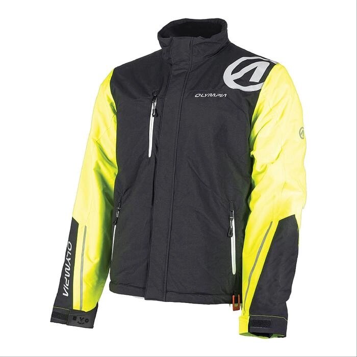Мужская куртка JACKSON, чёрный, жёлтый, XL от компании Интернет-гипермаркет «MOLL» - фото 1